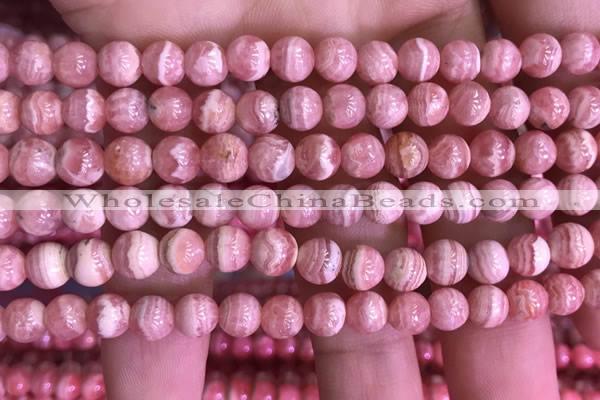 CRC1159 15.5 inches 6mm round rhodochrosite gemstone beads