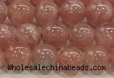 CRC1182 15.5 inches 6mm round Argentina rhodochrosite beads