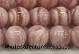 CRC1189 15.5 inches 10mm round Argentina rhodochrosite beads