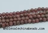 CRC200 16 inches 4mm round rhodochrosite gemstone beads wholesale