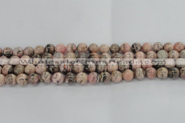 CRC905 15.5 inches 10mm round natural rhodochrosite beads