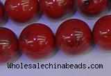 CRE307 15.5 inches 18mm round red jasper beads wholesale