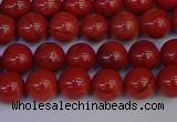 CRE311 15.5 inches 6mm round red jasper beads wholesale