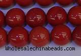 CRE324 15.5 inches 12mm round red jasper beads wholesale