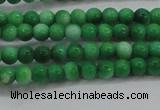 CRF441 15.5 inches 3mm round dyed rain flower stone beads wholesale