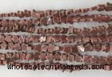 CRG36 15.5 inches 6mm flat star gemstone beads wholesale