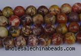 CRH500 15.5 inches 4mm round rhyolite gemstone beads wholesale