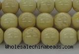 CRI203 15.5 inches 10mm round riverstone beads wholesale