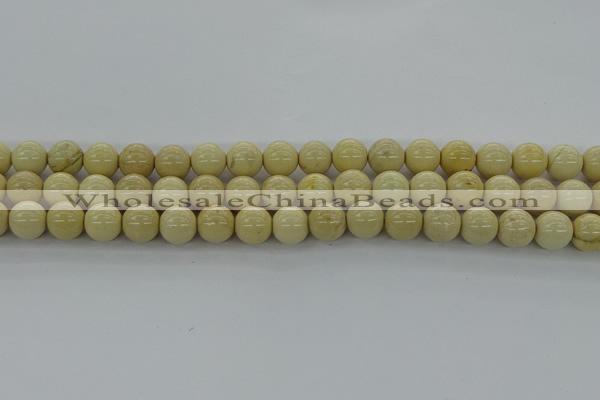 CRI203 15.5 inches 10mm round riverstone beads wholesale