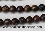 CRO124 15.5 inches 8mm round bronzite gemstone beads wholesale