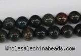 CRO141 15.5 inches 8mm round bloodstone beads wholesale