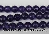 CRO148 15.5 inches 8mm round dyed amethyst beads wholesale