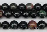 CRO196 15.5 inches 10mm round bloodstone beads wholesale