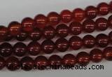 CRO20 15.5 inches 6mm round red agate gemstone beads wholesale