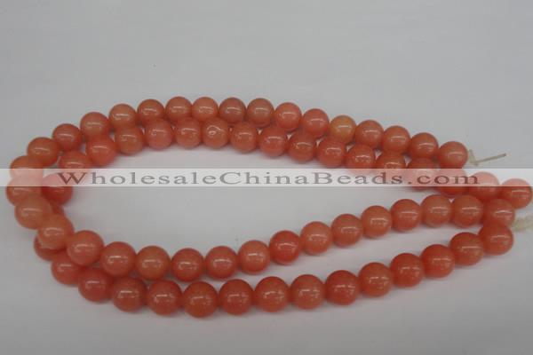 CRO330 15.5 inches 12mm round dyed candy jade beads wholesale