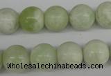 CRO332 15.5 inches 12mm round butter jade beads wholesale