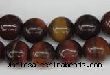 CRO339 15.5 inches 12mm round red tiger eye beads wholesale