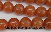 CRO391 15.5 inches 14mm round red aventurine beads wholesale