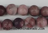 CRO392 15.5 inches 14mm round dyed kiwi stone beads wholesale