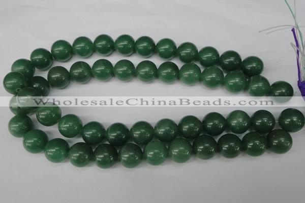 CRO434 15.5 inches 16mm round green aventurine beads wholesale