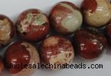 CRO449 15.5 inches 16mm round rainrow stone beads wholesale