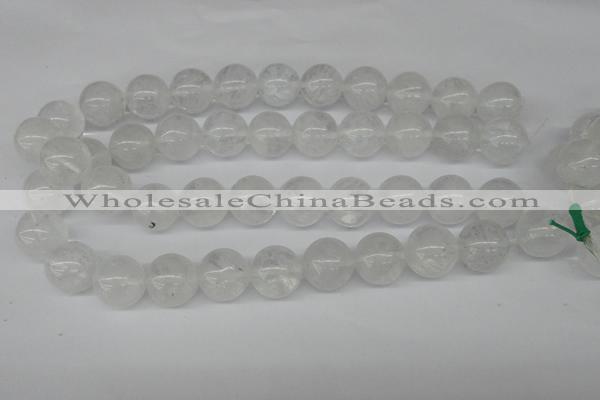 CRO500 15.5 inches 18mm round watermelon white beads wholesale