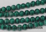 CRO52 15.5 inches 6mm round synthetic malachite beads wholesale