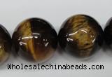 CRO535 15.5 inches 20mm round yellow tiger eye beads wholesale