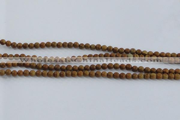 CRO551 15.5 inches 4mm round grain stone beads wholesale