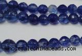 CRO748 15.5 inches 6mm – 14mm faceted round watermelon blue beads