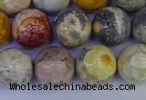 CRO864 15.5 inches 12mm round sky eye stone beads wholesale