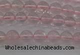 CRQ121 15.5 inches 6mm round natural rose quartz beads wholesale