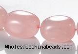 CRQ14 13*18mm egg-shaped A grade natural rose quartz beads