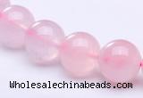 CRQ17 15.5 inches 12mm round natural rose quartz beads Wholesale