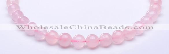 CRQ17 15.5 inches 12mm round natural rose quartz beads Wholesale