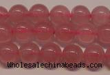 CRQ451 15.5 inche 6mm round A grade Madagascar rose quartz beads