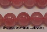 CRQ453 15.5 inche 10mm round A grade Madagascar rose quartz beads