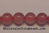 CRQ461 15.5 inche 6mm round AA grade Madagascar rose quartz beads