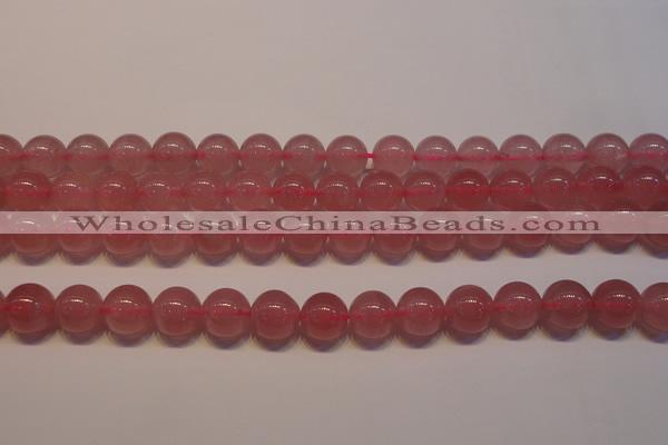 CRQ462 15.5 inche 8mm round AA grade Madagascar rose quartz beads