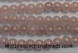 CRQ501 15.5 inches 6mm round AB-color rose quartz beads