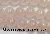 CRQ503 15.5 inches 10mm round AB-color rose quartz beads