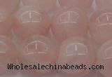 CRQ674 15.5 inches 14mm round rose quartz beads wholesale