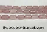 CRQ750 15.5 inches 13*18mm tube rose quartz beads wholesale