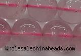 CRQ853 15.5 inches 12mm round natural rose quartz gemstone beads