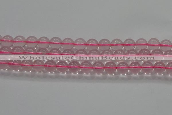 CRQ856 15.5 inches 8mm round natural rose quartz gemstone beads