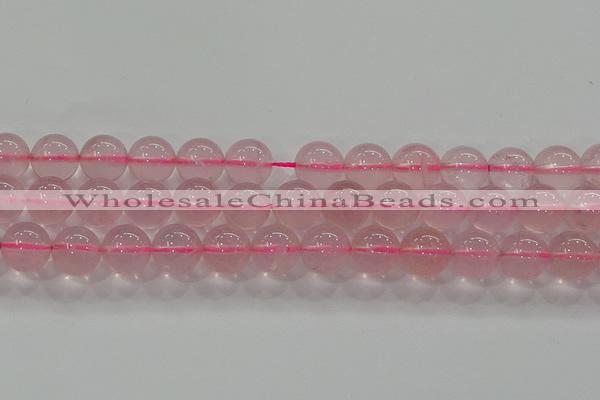 CRQ857 15.5 inches 10mm round natural rose quartz gemstone beads