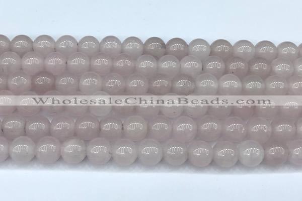 CRQ887 15 inches 8mm round rose quartz beads, 2mm hole