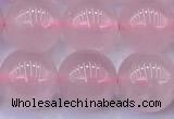 CRQ902 15 inches 10mm round rose quartz beads