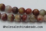 CRS03 15.5 inches 8mm round rainbow stone beads wholesale