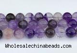 CRU1016 15.5 inches 14mm round mixed rutilated quartz beads